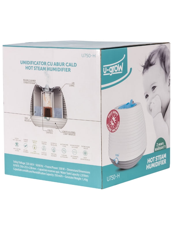 Umidificator cu Abur Cald U750-H U750-H