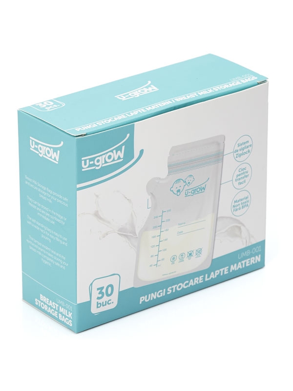 Pungi stocare lapte matern 30buc UMB-001 UMB-001