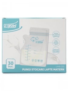 Pungi stocare lapte matern 30buc UMB-001 UMB-001