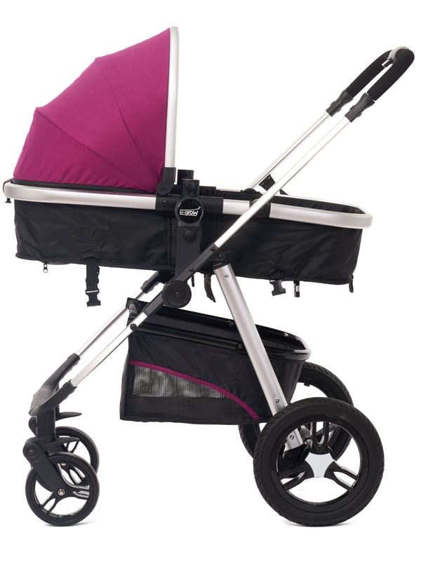 Carucior 2 in 1  reversibil, U-Grow Baby Joy Violet UGST-31P Carucior 2 in 1  reversibil, U-Grow Baby Joy Violet UGST-31P